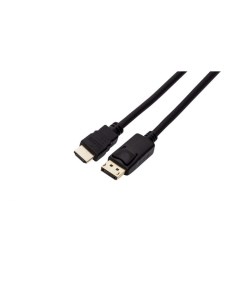 Кабель интерфейсный FL C DPM HM 1 8M 1 8 м медь 1920х1080 черный разъемы Display port male HDMI A ma Filum