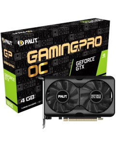 Видеокарта PCI E GeForce GTX 1650 Gaming Pro OC NE61650S1BG1 1175A 4GB GDDR6 128bit 2xDP HDMI Palit