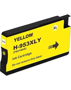Картридж для струйного принтера Nv Print 953XLY NV F6U18AE yellow 953XLY NV F6U18AE yellow Nv print