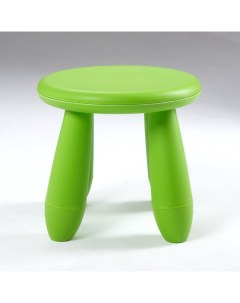 Табурет детский пластиковый LXS 302 Зеленый Клик мебель