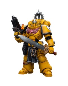 Фигурка Warhammer 40K Imperial Fists Lieutenant with Power Sword 1 18 JT7714 Joytoy