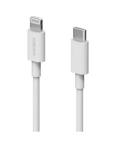 Кабель Lightning 8 pin USB Type C 3А 1 м белый KLC 5497 KLC 5497 Cuktech