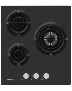 Встраиваемая варочная панель газовая PGA 453 FGC T2 BL черный Akpo