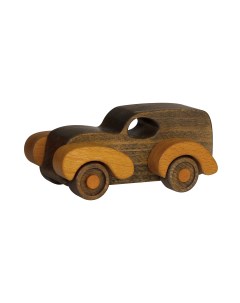 Игрушечная машинка Фургон деревянная Toymo