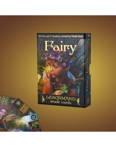 Карты Таро Феи Оракул Ленорман Подарочный набор Fairy Lenormand Oracle Cards Lo scarabeo