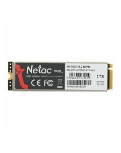 SSD накопитель Netac NT01NV7000 1T0 E4X NT01NV7000 1T0 E4X