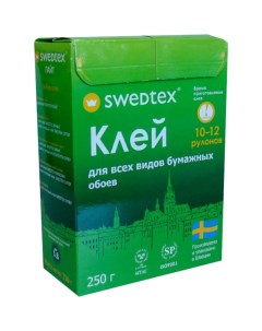 Клей сухой для всех видов бумажных обоев Swedtex