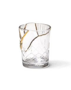 Стакан Kintsugi белый золотистый 8 5 Seletti