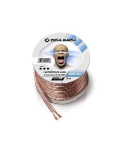 Кабель акустический Speaker Cable 2x2 5 mm clear 10 m 102 Oehlbach