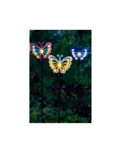 Садовый светильник Solar FAIRY BUTTERFLY на солнечной батарее 75 см Lumineo Kaemingk