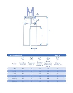 Мужской горнолыжный Костюм Синий 767053K1 52 xl Lafor