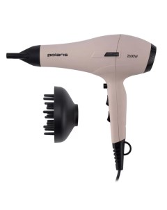 Фен PHD 2600ACi Salon Hair 2600 Вт 3 режима 2 скорости пыльно розовый 019913 Polaris