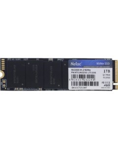 SSD накопитель Netac NT01NV2000 1T0 E4X 1 0TB NT01NV2000 1T0 E4X 1 0TB