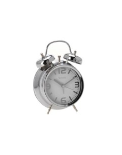Часы будильник Chrome Белый 11 8 Ogogo