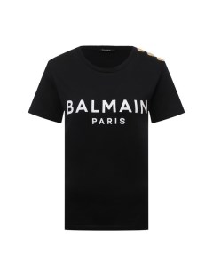 Хлопковая футболка Balmain