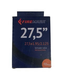 Камера велосипедная Schrader 27 5 Firemark