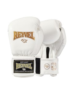 Перчатки боксёрские винил 80 белые 14 oz Reyvel