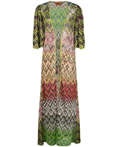 Missoni mare длинная пляжная туника Missoni mare