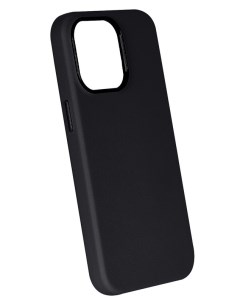 Чехол кожаный для iPhone 13 Pro Max Чёрный Leather co