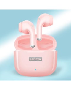 Беспроводные наушники LP40 Pro Live Pods TWS розовый Lenovo