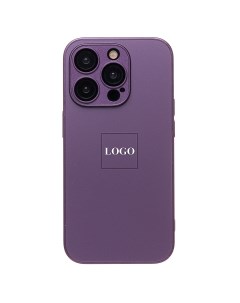 Чехол iPhone 15 Pro пластиковый MagSafe 3 фиолетовый Promise mobile