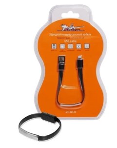 Кабель браслет ACH BRI 20 USB Lightning 0 22 м черный Airline