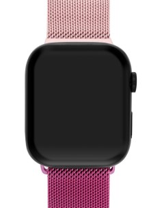 Ремешок для Apple Watch Series SE 1 е пок 40 mm металлический Фиолетово розовый Mutural