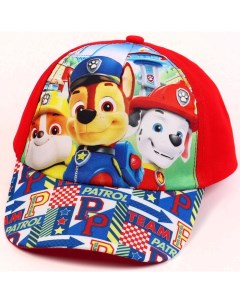 Кепка детская Щенячий патруль красный 50 52 Paw patrol