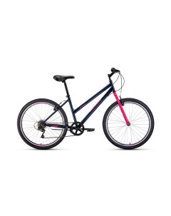 Велосипед MTB HT 26 Low 2021 17 темно синий розовый Altair