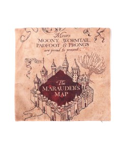 Наволочка Карта мародеров 45x45 см Гарри Поттер Fantasy earth