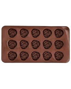 Набор форм для шоколадных конфет и пралине Birkmann Розочки 21x11 5 см Rbv birkmann