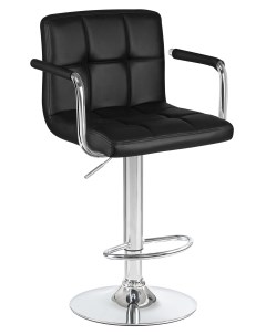 Барный стул 5011 хром коричневый Лого-м