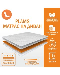 Матрас на диван 90х190 Plams