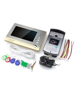 Комплект видеодомофона со встроенным считывателем и записью на карту SD PST VD07R ID Ps-link
