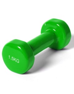 Гантель Sportex виниловая 1 5 кг B35015 зеленая York