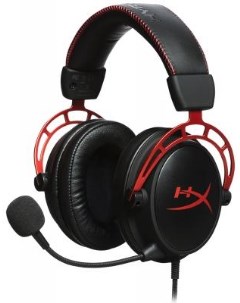 Гарнитура HyperX Cloud Alpha черный красный HX HSCA RD EE Kingston