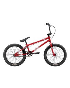Велосипед взрослый Madness BMX 1 красный серебристый черный HQ 0014361 Stark
