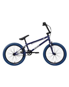 Велосипед взрослый Madness BMX 1 темно синий матовый серебристый темно синий HQ 0014365 Stark