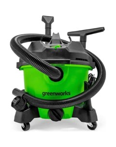 Строительный пылесос Greenworks