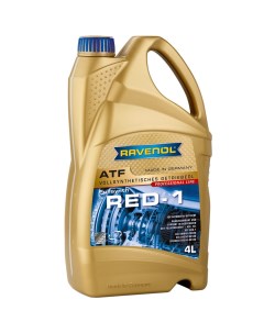 Масло трансмиссионное ATF Red 1 4л Ravenol