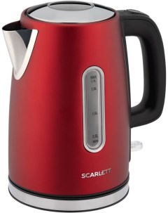 Чайник электрический SC EK21S83 красно черный Scarlett