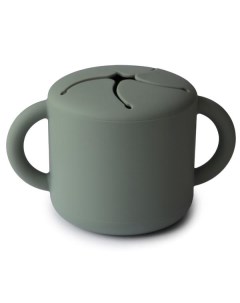Чашка для снеков Dried Thyme Темно зеленый 2340069 Mushie
