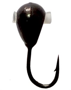 5 ШТУК Мормышка вольфрамовая для зимней рыбалки со льда Кругло Капля с отверстием 3мм Olta