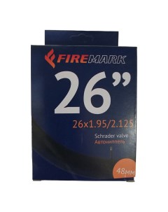 Камера велосипедная 26 x 1 95 48 мм Firemark