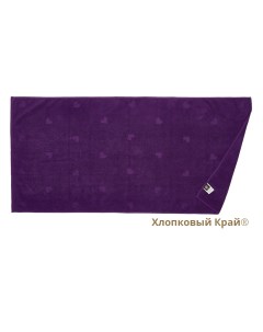 Полотенце AMOR violet банное отельное Хлопковый край