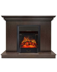 Каминокомплект Марс с очагом Royal Flame Majestic FX Black венге Хорошие камины