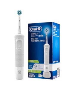 Электрическая зубная щетка Vitality D100 белая Oral-b
