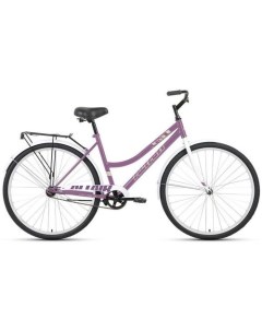 Велосипед City 28 low 2022 дорожный взрослый рама 19 колеса 28 фиолетовый белый 14 59кг Altair