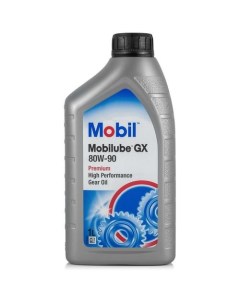 Масло трансмиссионное минеральное ube GX 80W 90 1л Mobil