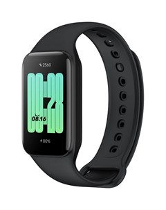 Фитнес браслет Xiaomi Smart Band 2 GL черный Redmi